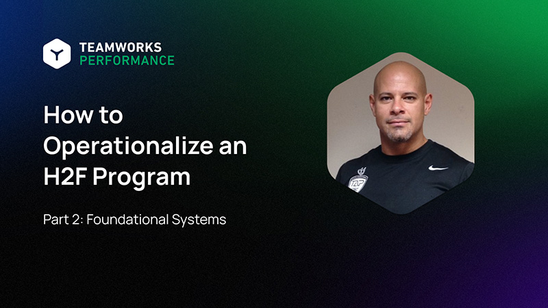 how to operationalize an h2f program